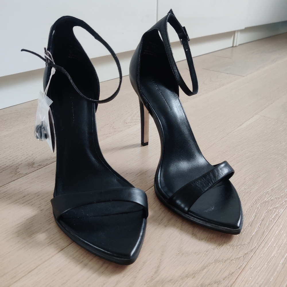 Zara Black Stiletto Heels UK 37/ US 6.5
